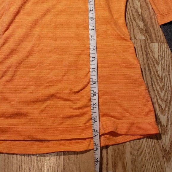 MPG Modetta Performance Gear Women's Shirt Top Size: S/P Orange - Picture 6 of 14